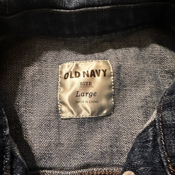 Old Navy Blue Jean Jacket - Picture 2 of 3